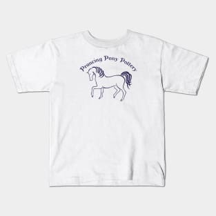 Prancing Pony Pottery Swag Kids T-Shirt